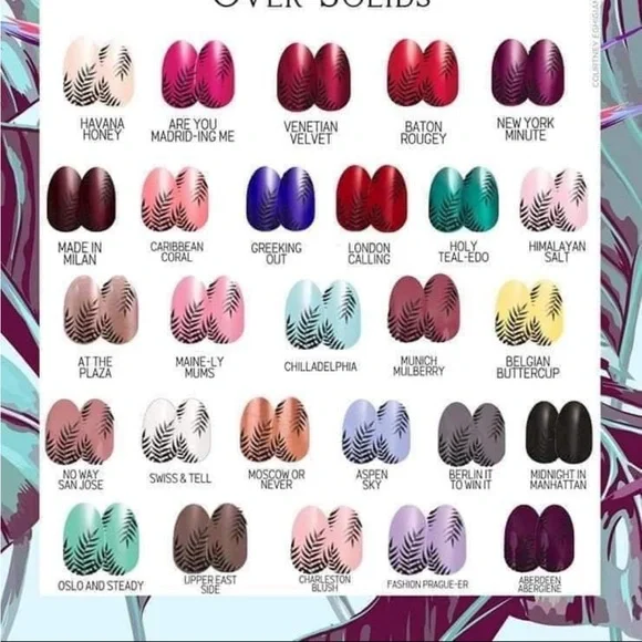 *Retired* Color Street: Palm Before the Storm | Tropical Summer Beach Party - Picture 8 of 12